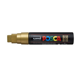 MARCADOR UNI-BALL POSCA PC-17K BISEL EXTRA GRUESO 15MM ORO -25-