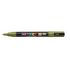 MARCADOR UNI-BALL POSCA PC-3M PUNTA REDONDA 0,9-1,3MM VERDE KAKI -7-