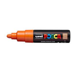 MARCADOR UNI-BALL POSCA PC-7M PUNTA REDONDA 4,5-5,5MM NARANJA -4-