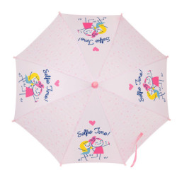 PACK 12 PARAGUAS MANUAL 43 CM GLOWLAB KIDS "BEST FRIENDS" SAFTA21 ENERO 312123119 43