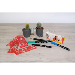 MARCADOR TATUAJE EBERHARD FABER KIDS 4 COLORES 559504