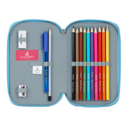 PLUMIER DOBLE PQÑO 28 PCS SANTORO™’S MIRABELLE MARINA SAFTA21 ENERO 412013854 19,5*12,5