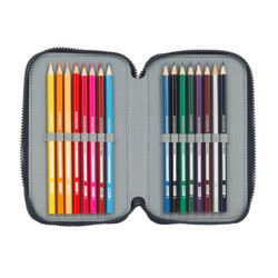 ESTUCHE CREMA. TRIPLE 36 PCS REAL MADRID SAFTA21 ENERO 412034857