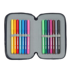 ESTUCHE CREMA. TRIPLE 36 PCS REAL MADRID SAFTA21 ENERO 412034857