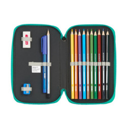 PLUMIER DOBLE PQÑO 28 PCS F.C.BARCELONA 3ª EQUIP. 20/21 SAFTA21 ENERO 412078854 19,5*12,5