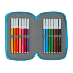 PLUMIER DOBLE PQÑO 28 PCS SIMON SAFTA21 ENERO 412082854 19,5*12,5