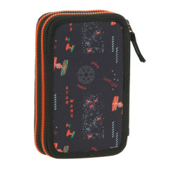 PLUMIER DOBLE PQÑO 28 PCS STAR WARS  "THE DARK SIDE" SAFTA21 ENERO 412101854 19,5*12,5