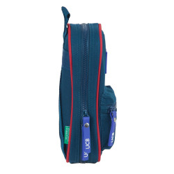 PLUMIER MOCHILA C/4 PORT. VACIO BENETTON "NAVY" SAFTA21 ENERO 412106847 23*12