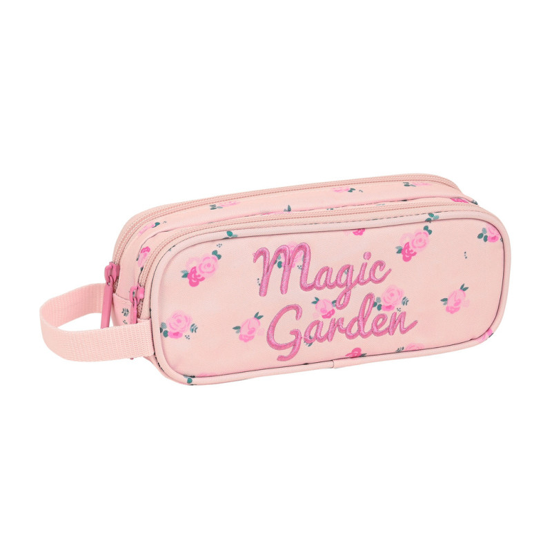 PORTATODO DOBLE SAFTA "MAGIC GARDEN" 842128513 8*21 SAFTA22