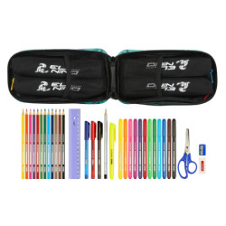 PLUMIER MOCHILA C/4 PORT.LLENOS EL NIÑO "BEACH PARTY" SAFTA21 ENERO 412107747 23*12