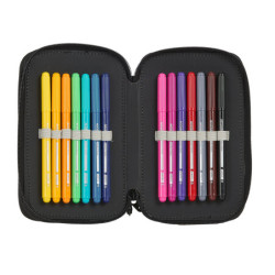 PLUMIER DOBLE PQÑO 28 PCS EL NIÑO "BEACH PARTY" SAFTA21 ENERO 412107854 19,5*12,5