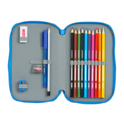 PLUMIER DOBLE PQÑO 28 PCS CARS "MC QUEEN" SAFTA21 ENERO 412111854 19,5*12,5