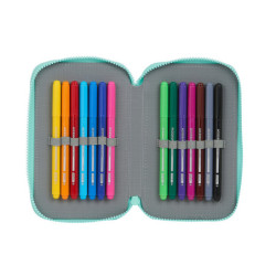 PLUMIER DOBLE PQÑO 28 PCS MOOS "LIBERTY" SAFTA21 ENERO 412118854 19,5*12,5