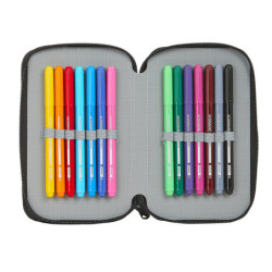 PLUMIER DOBLE PQÑO 28 PCS KELME CAMP SAFTA21 ENERO 412121854 19,5*12,5