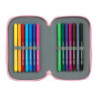 PLUMIER DOBLE PQÑO 28 PCS GLOWLAB KIDS "BEST FRIENDS" SAFTA21 ENERO 412123854 19,5*12,5