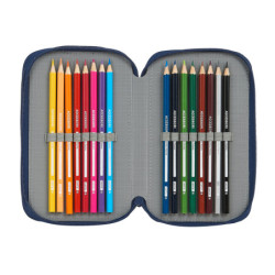 PLUMIER TRIPLE 41 PCS REAL MADRID "LEYENDA" SAFTA21 ENERO 412124057 20,5*12,5