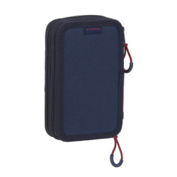 PLUMIER DOBLE PQÑO 28 PCS F.C.BARCELONA CORPORATIVA SAFTA21 ENERO 412125854 19,5*12,5