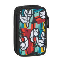 PLUMIER DOBLE PQÑO 28 PCS EL NIÑO "BALI" SAFTA21 ENERO 412132854 19,5*12,5