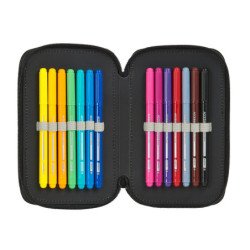 PLUMIER DOBLE PQÑO 28 PCS EL NIÑO "BALI" SAFTA21 ENERO 412132854 19,5*12,5