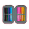 PLUMIER DOBLE PQÑO 28 PCS GLOWLAB "WELCOME HOME" SAFTA21 ENERO 412133854 19,5*12,5