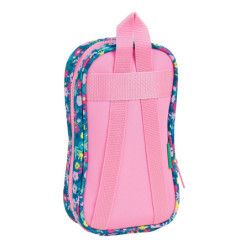 PLUMIER MOCHILA C/4 PORT. VACIO BENETTON "BLOOMING" SAFTA21 ENERO 412150847 23*12