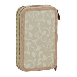 PLUMIER DOBLE PQÑO 28 PCS CATRINAS "LAURA" SAFTA21 ENERO 412162L854 19,5*12,5