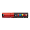 MARCADOR UNI-BALL POSCA PC-8K BISEL GRUESO 8MM ROJO -15-