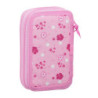 PLUMIER DOBLE PQÑO 28 PCS PRINCESS DISNEY "EXPRESS YOURSELF" SAFTA21 ENERO 412180854 19,5*12,5 ^
