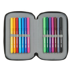 ESTUCHE CREMA. DOBLE PQÑO 28 PCS NERF SAFTA21 ENERO 422005854