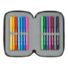 ESTUCHE CREMA. DOBLE PQÑO 28 PCS NERF SAFTA21 ENERO 422005854