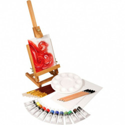 SET INICIACION PINTURA OLEO DALER ROWNEY 40 PZS C/CABALLETE 118500201