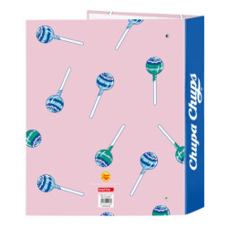 CARPETA F. 4 ANILLAS LOMO ANCHO CHUPA CHUPS 512102657 33*27 SAFTA22