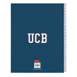 CUADERNO EUROPEAN A4 120H BENETTON "NAVY" SAFTA21 ENERO 512106064 29,7*21