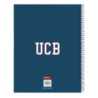 CUADERNO EUROPEAN A4 120H BENETTON "NAVY" SAFTA21 ENERO 512106064 29,7*21