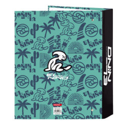 CARPETA F. 4 ANILLAS LOMO ANCHO EL NIÑO "BEACH PARTY" SAFTA21 ENERO 512107657 33*27