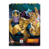 CARPETA FOLIO DEC SOLAPAS AVENGERS "HEROES VS THANOS" SAFTA21 ENERO 512179068 33,5*26