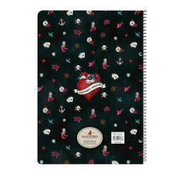 LIBRETA FOLIO 80 H. TAPAS DURAS GORJUSS "MARY ROSE" 522119066 31*21,5 SAFTA22