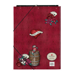 CARPETA FOLIO 3 SOLAPAS GORJUSS "MARY ROSE" 522119068 33,5*26 SAFTA22