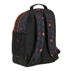 MOCHILA DOBLE ADAPTABLE STAR WARS  "THE DARK SIDE" SAFTA21 ENERO 612101773 42*32