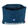 SACO PLANO BENETTON "NAVY" SAFTA21 ENERO 612106196 40*35