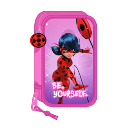 PLUMIER DOBLE PQÑO 28 PCS LADYBUG SAFTA23 ENERO 412202854