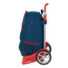 MOCHILA 665+CARRO EVOLUTION BENETTON "NAVY" SAFTA21 ENERO 612106860 44*32