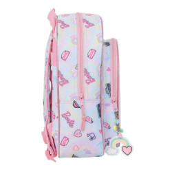 MOCHILA INFANTIL ADAPTABLE BARBIE "GIRL POWER" SAFTA21 ENERO 612110185 34*26