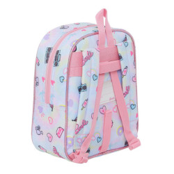 MOCHILA GUARDERIA ADAPTABLE BARBIE "GIRL POWER" SAFTA21 ENERO 612110232 27*22