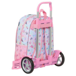 MOCHILA 180+CARRO EVOLUTION BARBIE "GIRL POWER" SAFTA21 ENERO 612110860 42*33