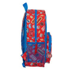 MOCHILA DE 33 CM ADAPTABLE CARS "MC QUEEN" SAFTA21 ENERO 612111180 42*33