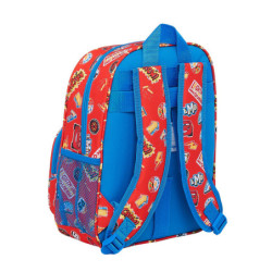 MOCHILA INFANTIL ADAPTABLE CARS "MC QUEEN" SAFTA21 ENERO 612111524 33*27