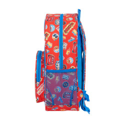 MOCHILA JUNIOR ADAPTABLE CARS "MC QUEEN" SAFTA21 ENERO 612111640 38*32