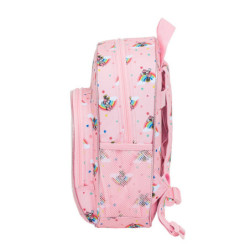 MOCHILA INFANTIL ADAPTABLE MINNIE MOUSE RAINBOW SAFTA21 ENERO 612112609 34*28