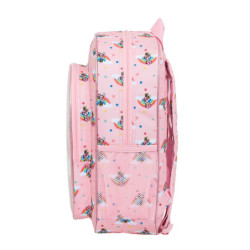 MOCHILA JUNIOR ADAPTABLE MINNIE MOUSE RAINBOW SAFTA21 ENERO 612112640 38*32